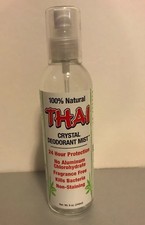 100 NATURAL THAI CRYSTAL DEODORANT MIST- 8 oz