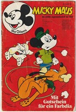   MICKY MAUS #8/1972 ohne Beilage, Ehapa/Disn...