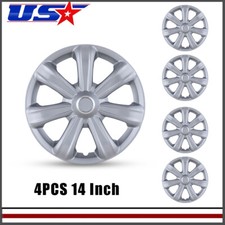 New Set Of 4 14 Universal Wheel Cover Snap On Hubcaps For R14 Tires Truck Suv New Set Of 4 14 Universal Wheel Cover Snap On Hubcaps For R14 Tires Truck Suv