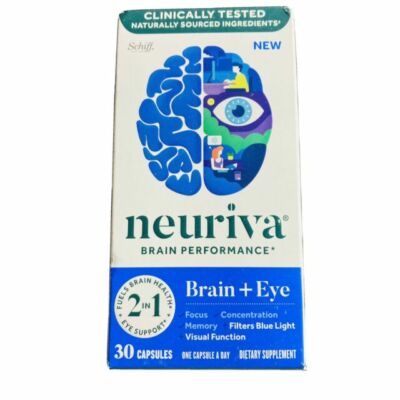 Schiff Neuriva Brain Performance Brain + Eye Capsules 30 EA