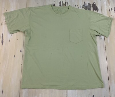 STAFFORD - Vtg Butter Soft Faded Yellow 