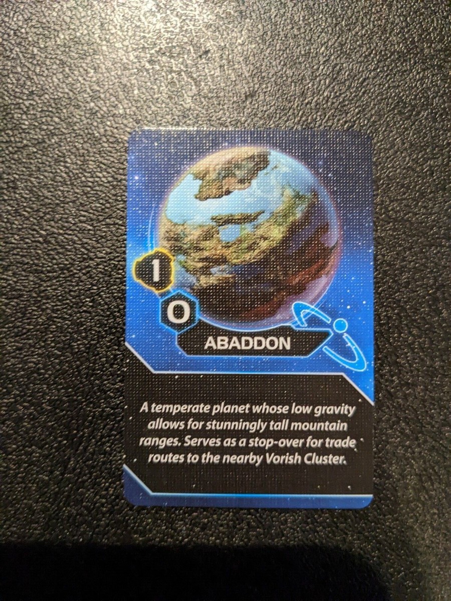 Twilight Imperium 4th Edition TI4 Replacement Planet Cards w
