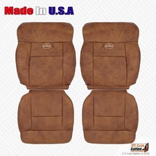 2004-2008 Ford F150 King Ranch Genuine Leather Replacement Seat Covers Brown 2004-2008 Ford F150 King Ranch Genuine Leather Replacement Seat Covers Brown