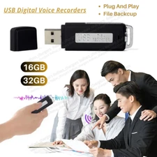 Mini BUG USB Voice Activated Recorder Digital Audio Listening Device Dictaphone