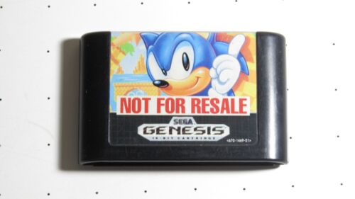 Sonic the Hedgehog 2 (SEGA Genesis, 1992) NOT FOR RESALE - Picture 1 of 3