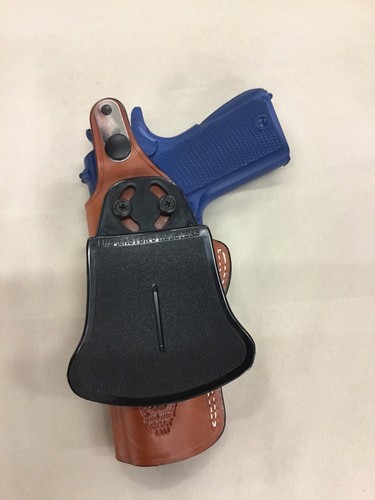 Premium Leder PADDLE Holster - COLT/KIMBER/RUGER 1911 5"" bbl (# 3011 BRN) - Bild 2 von 7