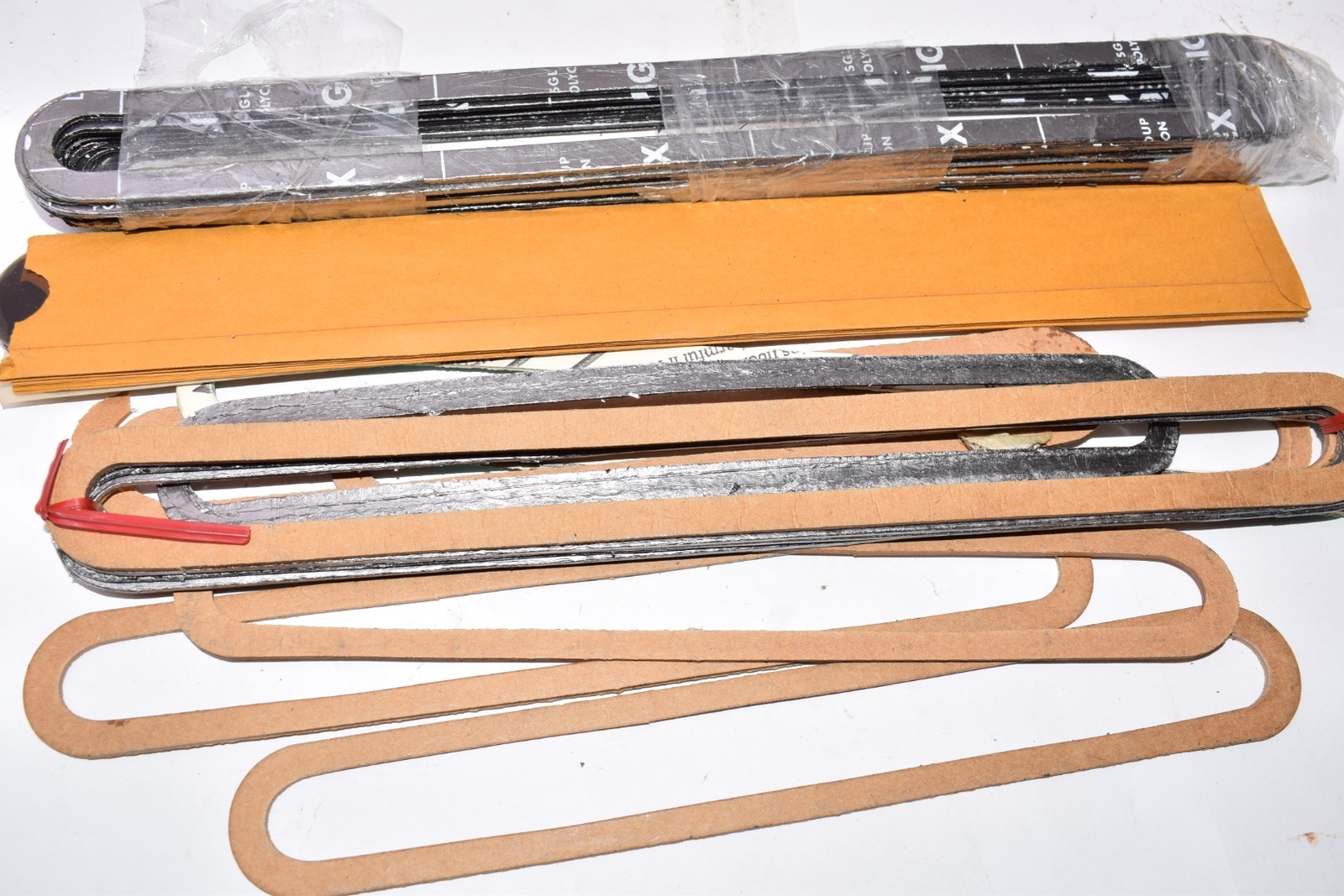 Mixed Lot of NEW Glass Gauge Gaskets, Level Glass Gauge Gaskets, Mixed