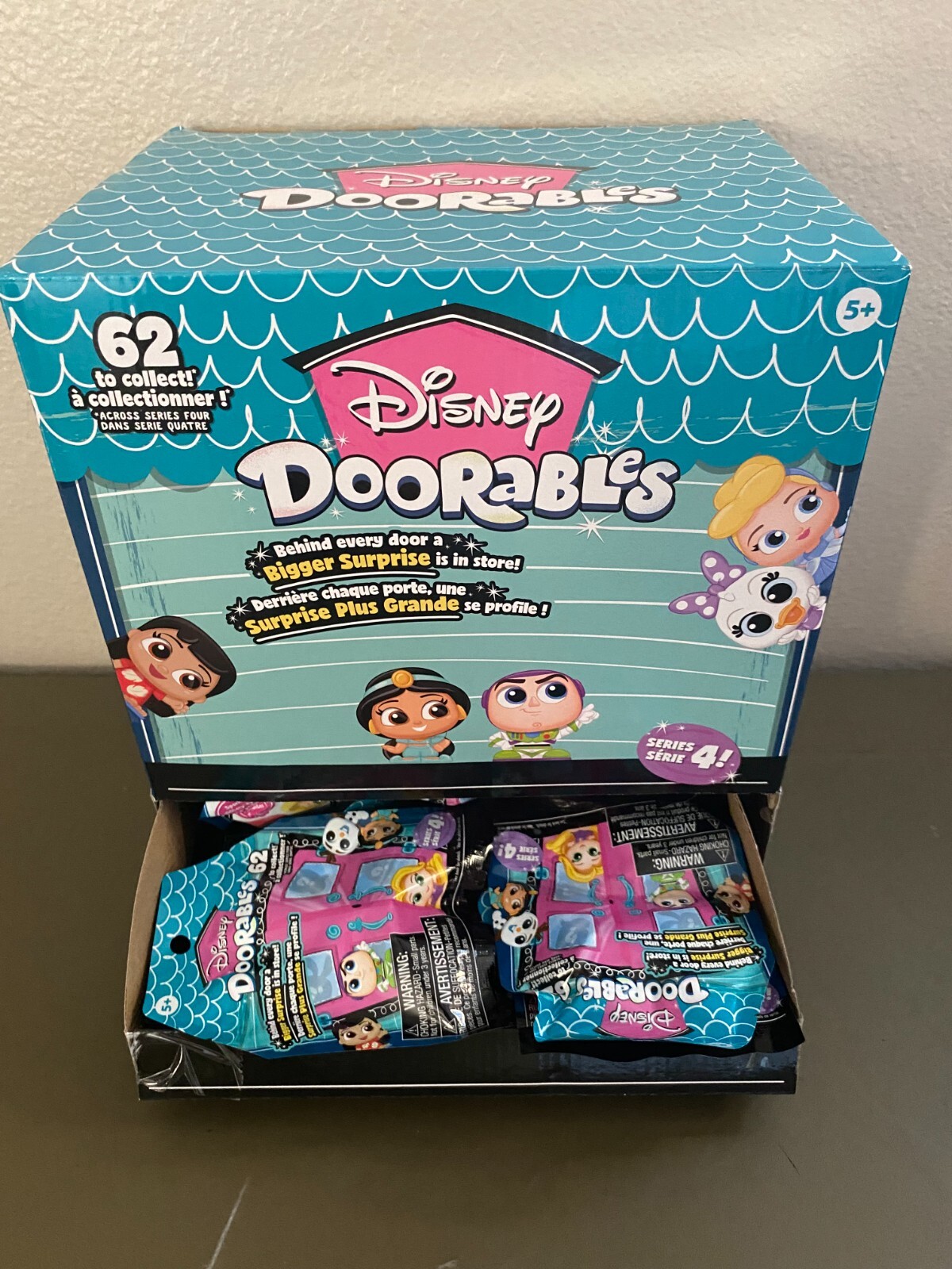 Disney Doorables LOT of 5 UNOPENED Blind Bags Series 4