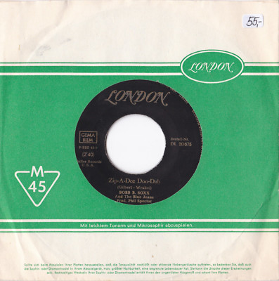 BOBB B. SOXX -Zip-A-Dee Doo-Dah / Flip An Nitty- 7'' 45   german London 
