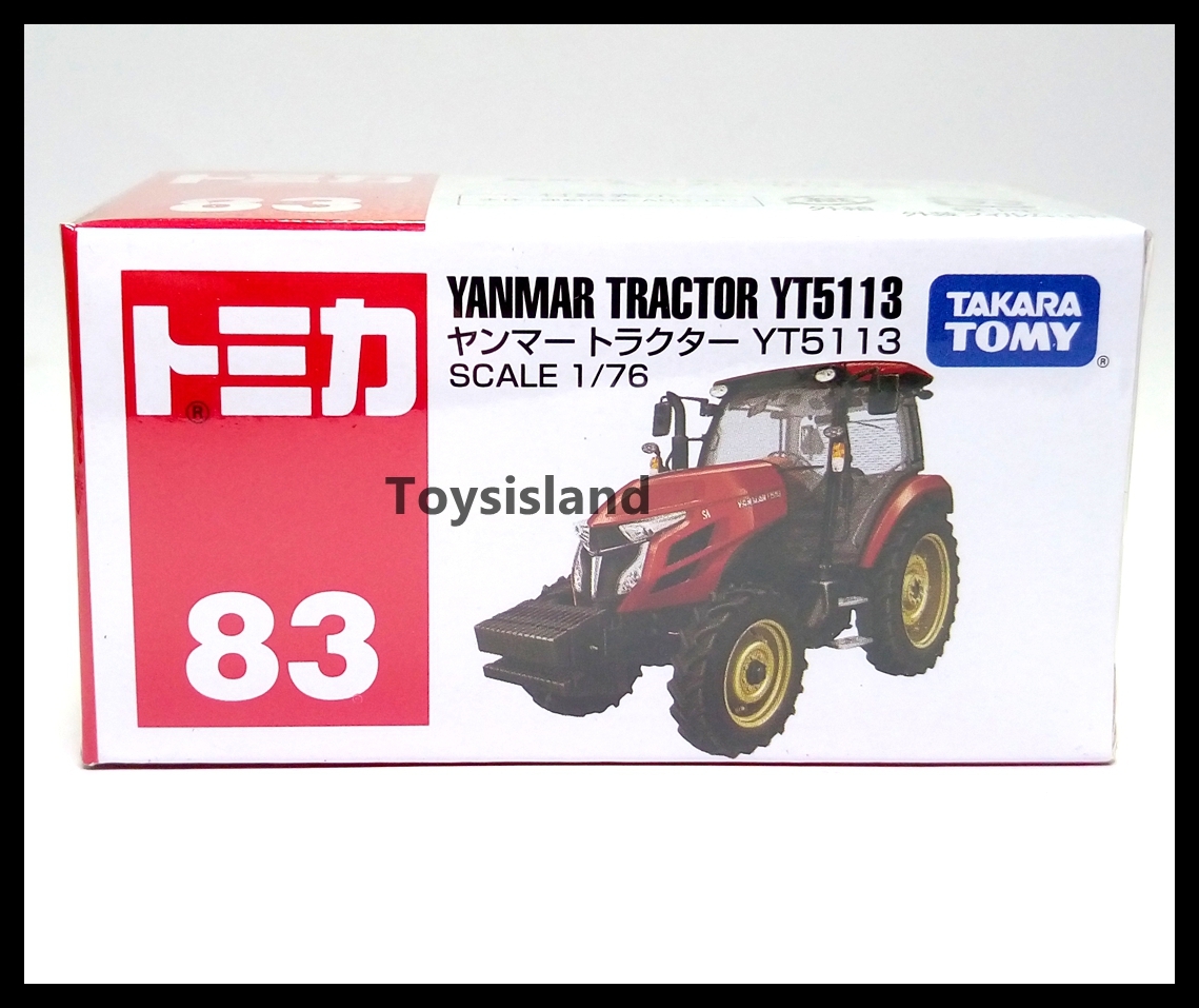 TOMICA 83 YANMAR TRACTOR YT5113 1/76 TOMY NEW DIECAST CAR | eBay