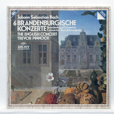 TREVOR PINNOCK ⸺ JS BACH the 6 brandenburg concertos ⸺ ARCHIV