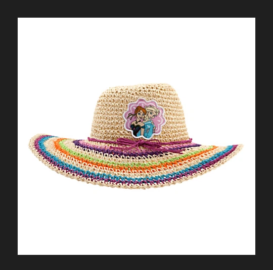 [Disney] Anna and Elsa Sun Hat from Frozen - Size XXS/XS - 2 to 3 Years