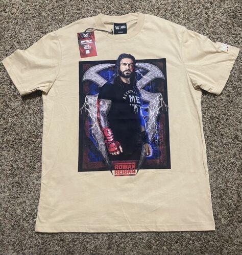 SP X WWE ROMAN REIGNS SHORT SLEEVE MENS LIFESTYLE SHIRT. WWE HEAD OF THE TABLE.