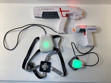 Laser X 2 Play GUN SET Player Laser Gaming Indoor/Outdoor LAZER TAG Game