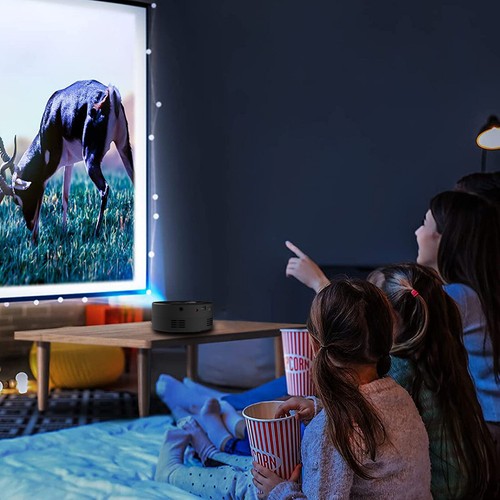 Mini Projector LED HD 1080P Home Cinema Portable Office Theater Movie Projector - Picture 11 of 12