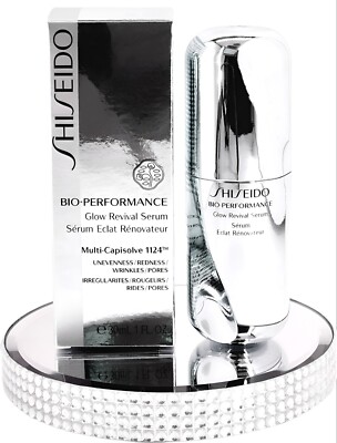 SHISEIDO Bio-Performance Glow Revival Serum FULL SZ 30ml/1oz RP$98 NEW!!