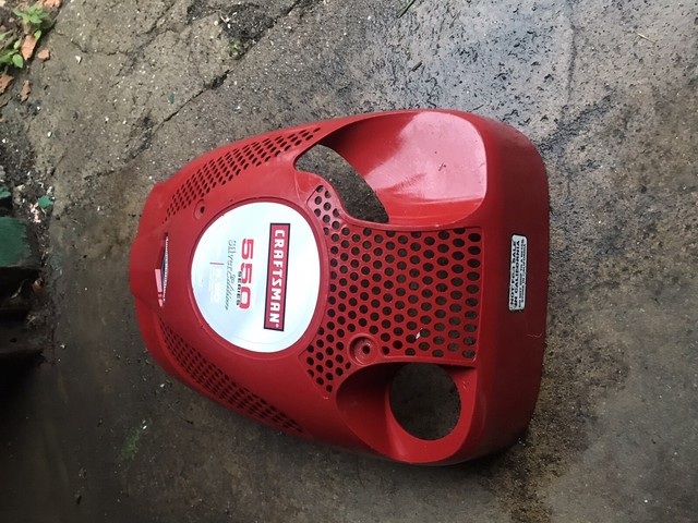 Craftsman 550 Silver Edition 5.5hp Red Engine Cover/shroud eBay