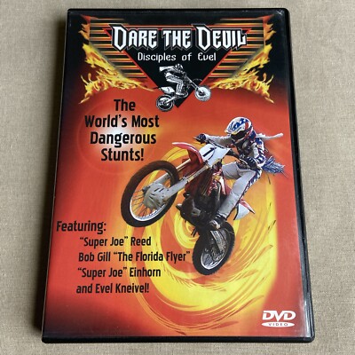 Dare the Devil: Disciples of Evel (DVD) Kneivel Super Joe Reed