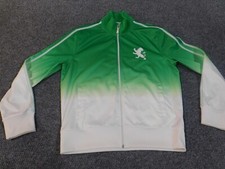 Express Jacket Mens Large Green logo Track st...