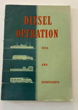 1945 Texaco Diesel Operation Fuel and Lubricants Book The Texas Company