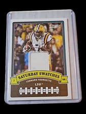2018 Panini Classics - Saturday Swatches #16 Leonard Fournette Buffalo bills 