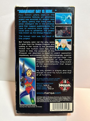 7 RARE Anime Manga 80s VHS Tapes Dirty Pair Patlabor Dark Warrior Devil Hunter + - Picture 15 of 24