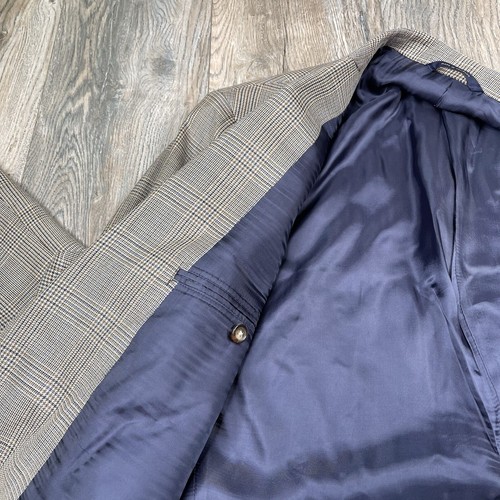Brooks Brothers 1818 Madison Fit Blazer Jacket Silk/Wool Houndstooth Size 40R - Picture 10 of 12