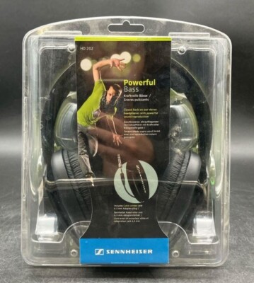 Sennheiser HD 202 II Headphones - Black for sale online | eBay