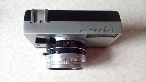 Rare Vintage USSR Film Photo Camera Zorki 11 Industar 63 lens with case - Picture 4 of 12