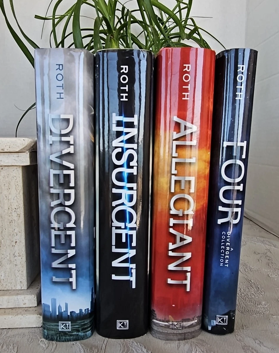 Lot 4~Divergent Series~Veronica Roth 4 Book Set Insurgent.