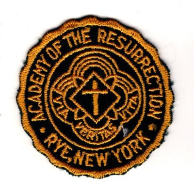 Academy of the Resurrection, Rye New York, Vintage Old Patch