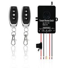 Wireless Remote Forward Reverse Switch,Waterproof,Dc 12V to 72V 30A