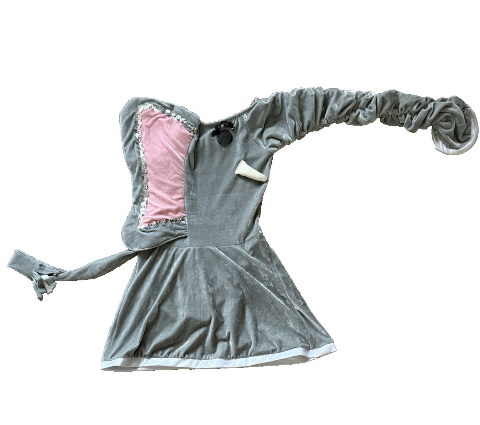 Elephant March Costume Size Girls M (8-10) Includes Attached Bloomers Halloween image 9