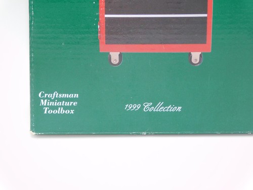 1999 Mr. Christmas Craftsman Miniature Toolbox Ornament Storage Box Collectible - Picture 19 of 23