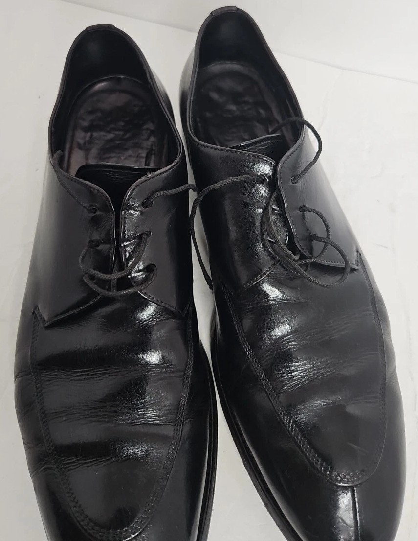 PRADA Man's Black Split Toe/ Toe Stitched Oxford … - image 3