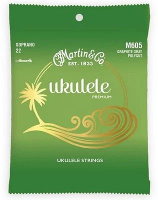 Martin Premium Polygut Soprano Ukulele Strings (3 Pack) - Image 1 of 2