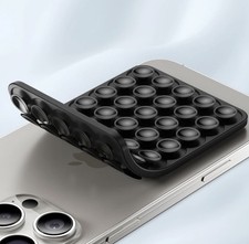 Suction Cup Phone Case Mount Double-Sided Silicone Sticky Phone Stand Holder