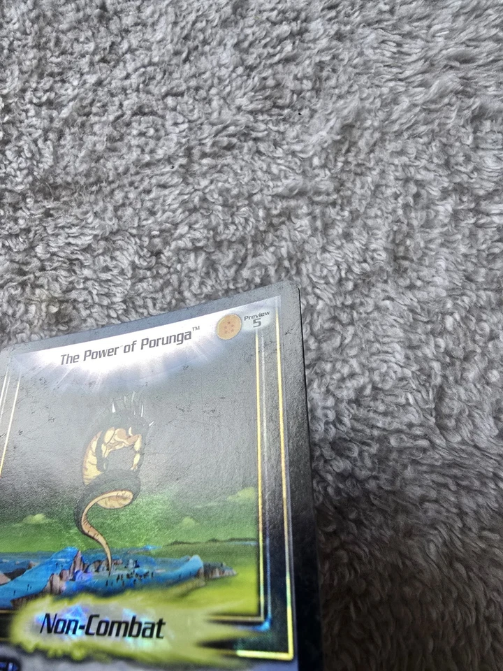 DBZ Dragon Ball Z FOIL The Power Of Porunga Preview 5 CCG Unlimited Kid Buu Saga - Image 3 of 4