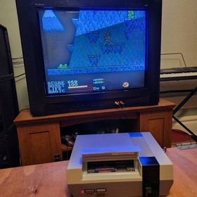 IronSword Wizards & Warriors II - NES Nintendo - Cart Only, Tested & Working 