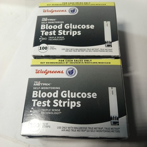 2 100 Walgreens True Metrix Diabetic Blood Glucose Test Strips Expires 2 100 walgreens true metrix diabetic blood glucose test strips expires