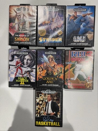 New ListingSega Genesis Game Bundle (CIB) with SHINOBI Game