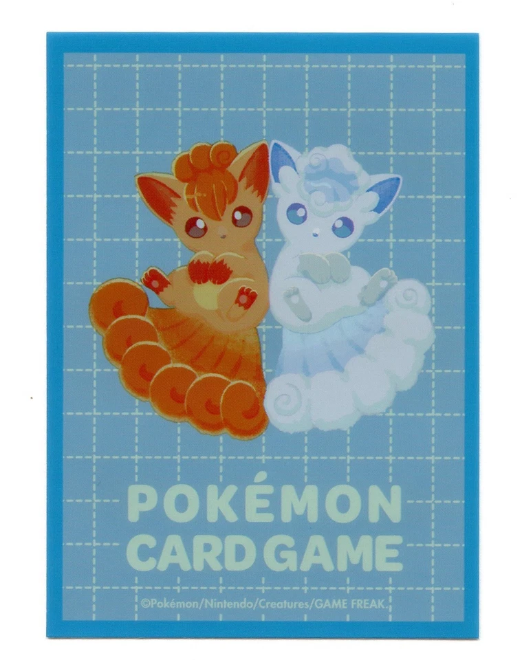 Two of a Kind Vulpix & Alolan Vulpix Individual Card Sleeve Pokemon Japan Orig. - Image 3 of 3