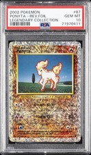 2002 POKEMON LEGENDARY COLLECTION #87 PONYTA-REVERSE FOIL PSA 10 on eBay