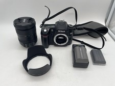 Nikon D80 AF-S NIKKOR 18-200mm 1:3.5-5.6G ED DX Camera Lens Combo - USED