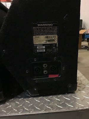 Yamaha SM10V 10-Inch 2-Way Passive Floor Monitor Loudspeaker