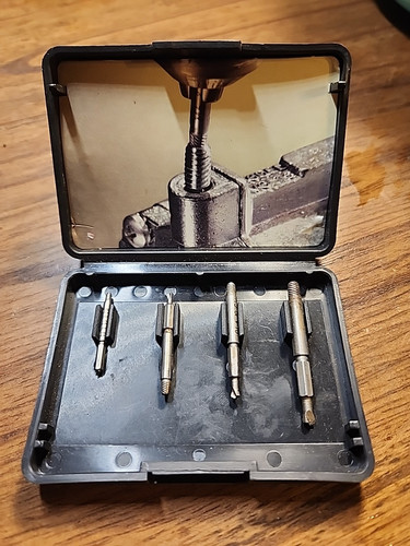 Alden 4Pc Micro Grabit Broken Bolt Extractor Kit - Picture 1 of 3