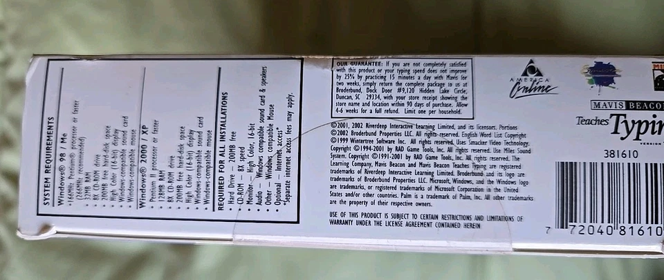 Mavis Beacon Teaches Typing Version 15 CD-ROM PC Windows Broderbund Home School - Image 4 of 4