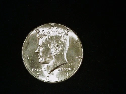 2017-D Kennedy Half Dollar AU++ (1). Free Shipping!