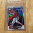 2025 Topps Bowman Chrome Baseball Kristian Campbell Silver Refractor Rookie
