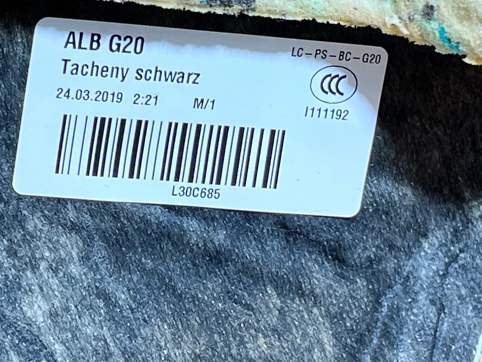 19-24 BMW 330i G20 REAR DECK SHELF PACKAGE TRAY COVER PANEL TRIM OEM - Image 4 of 4